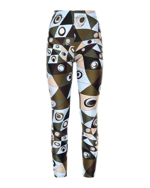 Emilio Pucci Black Leggings