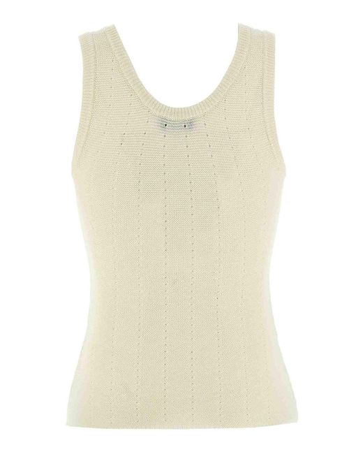 Etro Natural Punched Top