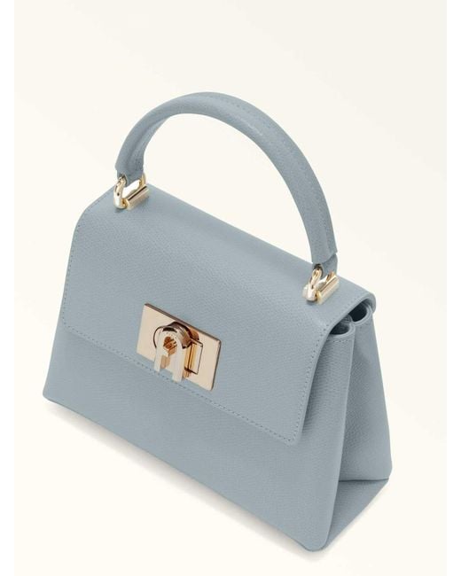 Furla Blue 1927 Mini Top Handle
