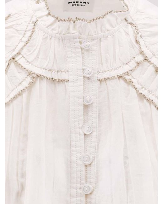 Isabel Marant White Christa Shirt