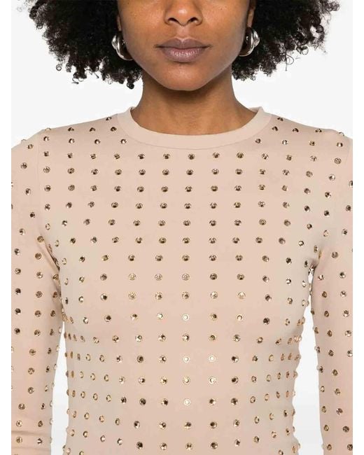 Sportmax Natural Negus Nudo Body-Top