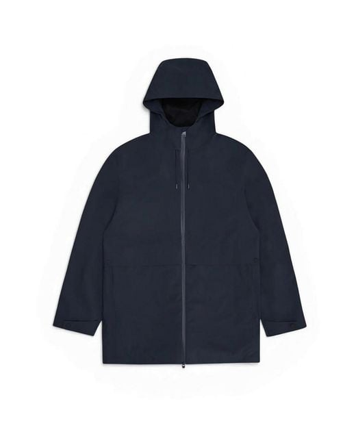 Rains Blue Jacket for men