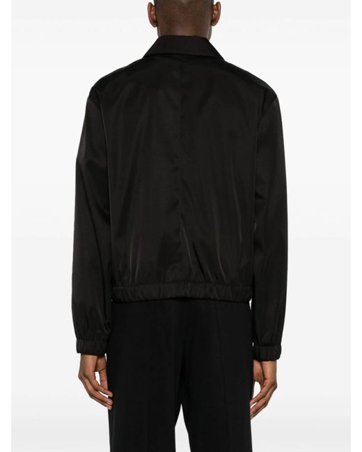 AMI Black De Coeur-appliqu Jacket for men