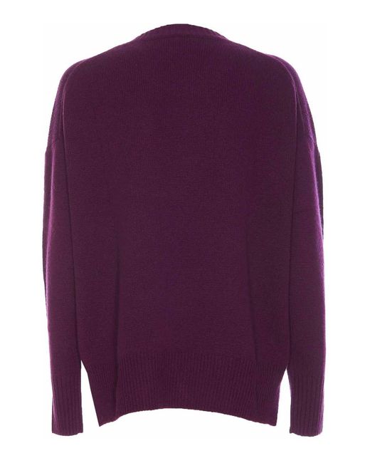 Allude Purple Sweater