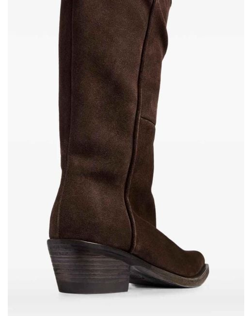 Khaite Brown Clive Boot 35