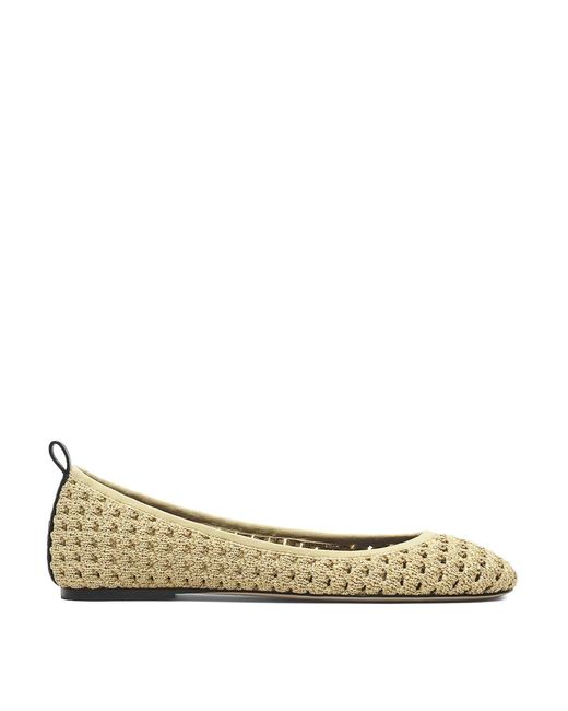 Marc Jacobs Natural The Logo Ribbon Ballerina