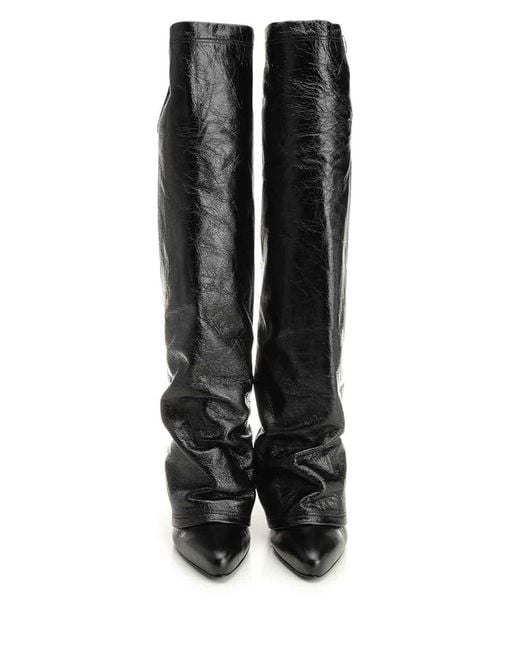 The Attico Black Leon Boot
