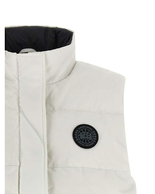 Canada Goose White Vest