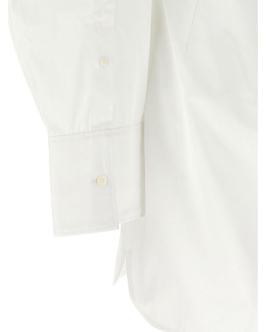Jacquemus White La Robe Chemise Casaco Dress