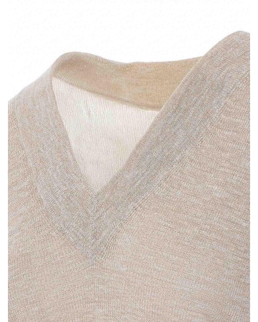 Brunello Cucinelli Natural Sweater