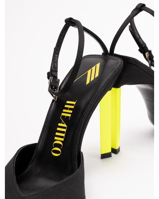 The Attico White Perine 110 Sandals