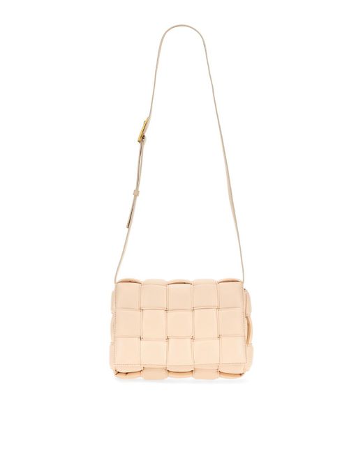 Bottega Veneta White Padded Cassette Bag