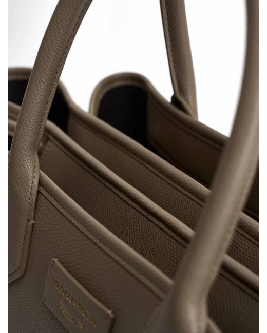 Emporio Armani Natural Medium Shopping Bag