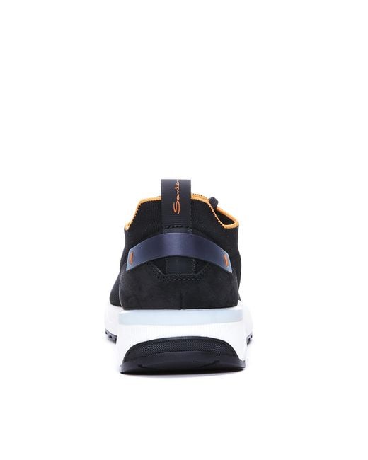 Sneaker di Santoni in Blue da Uomo