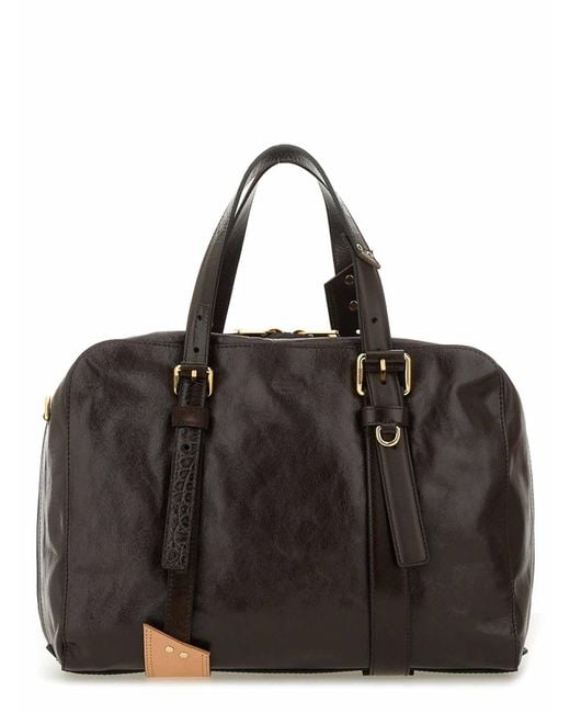 Moschino Black Leather Bag