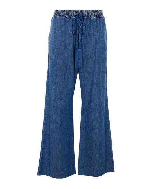 Valentino Garavani Blue Medium Pants