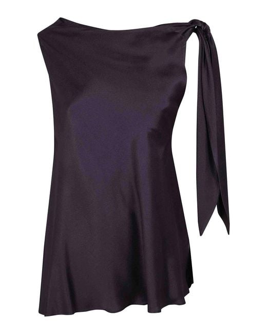 Antonelli Purple Cloe Norberto Silky Top