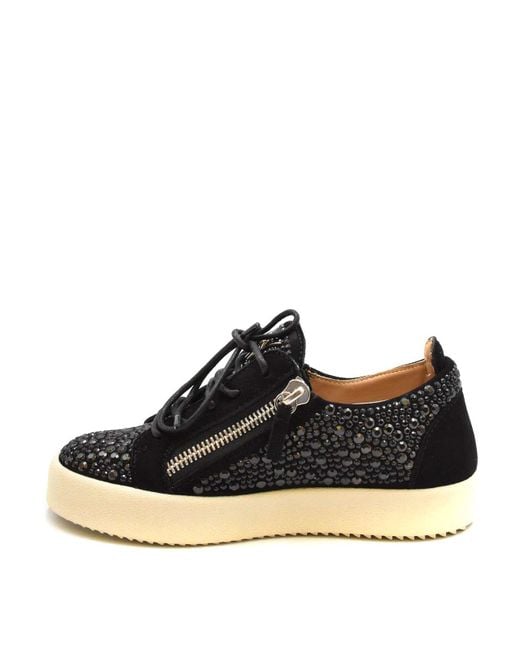 Giuseppe Zanotti Black Sneakers