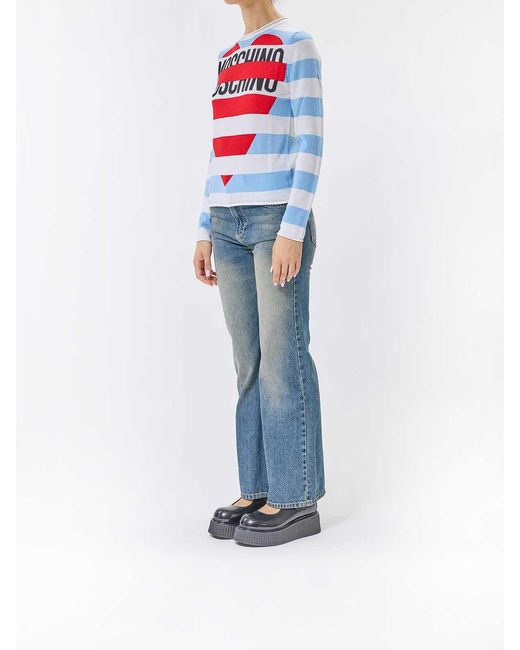 Moschino White Logo T-Shirt
