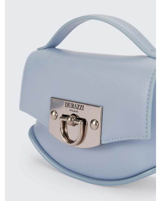 DURAZZI MILANO Blue Saddle Mini Bag