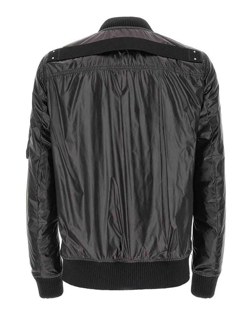 Rick Owens Black 'classic Flight' Bomber Jacket for men