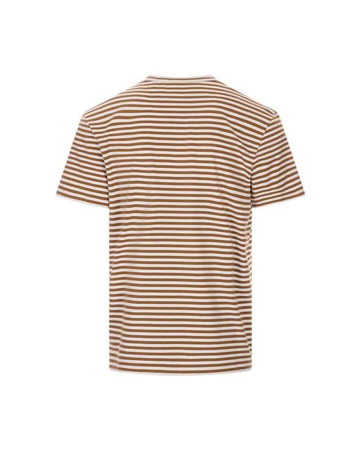 Moncler White Ss Tshirt for men