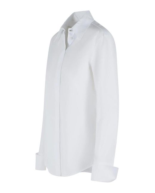 Sportmax White Cotton Shirt