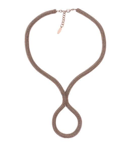 Brunello Cucinelli Brown Necklace