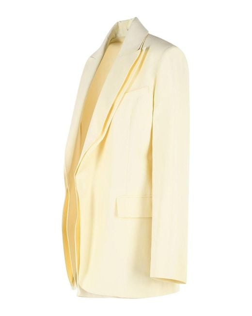 Sportmax Yellow Tenuta Blazer