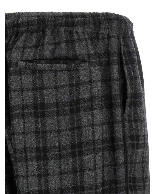 Willy Chavarria Black Ruff Rider Pants for men