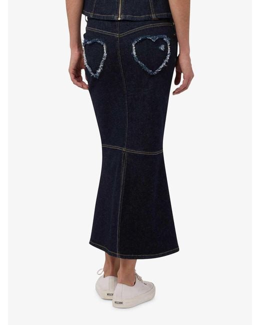 Moschino Blue Skirt