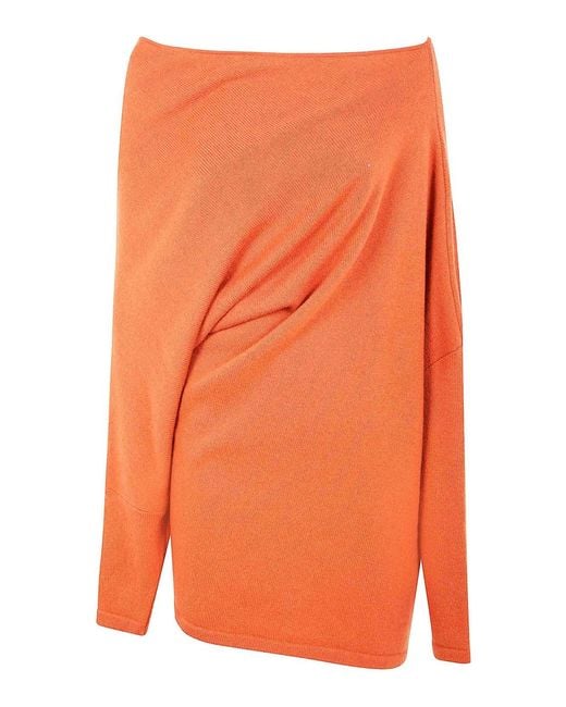 Gianluca Capannolo Orange Maja Top