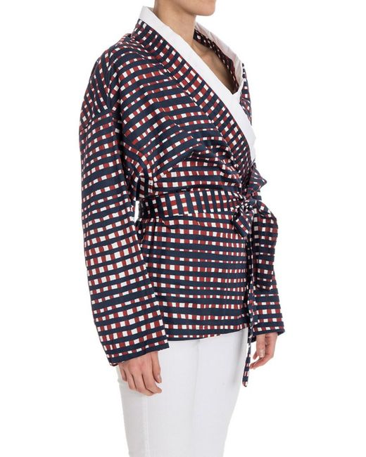 Stella Jean Blue Facoltativa Blouse