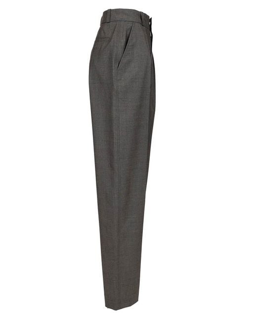 Lemaire Gray Soft Trousers
