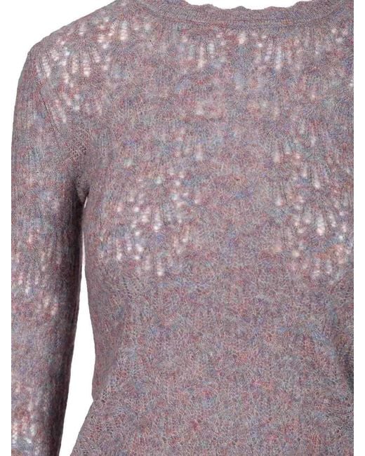 Isabel Marant Purple Marant Etoile "Obeline" Sweater