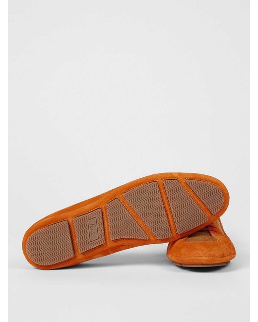 Paul Smith Orange Marini Suede Sneakers for men