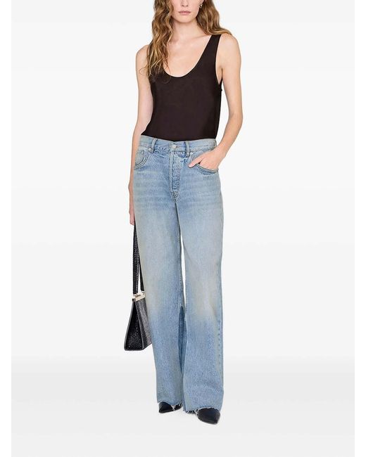 Anine Bing Black Top Lea