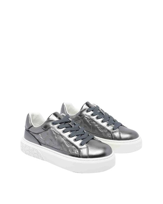 Pinko Gray Yoko 21 Sneakers