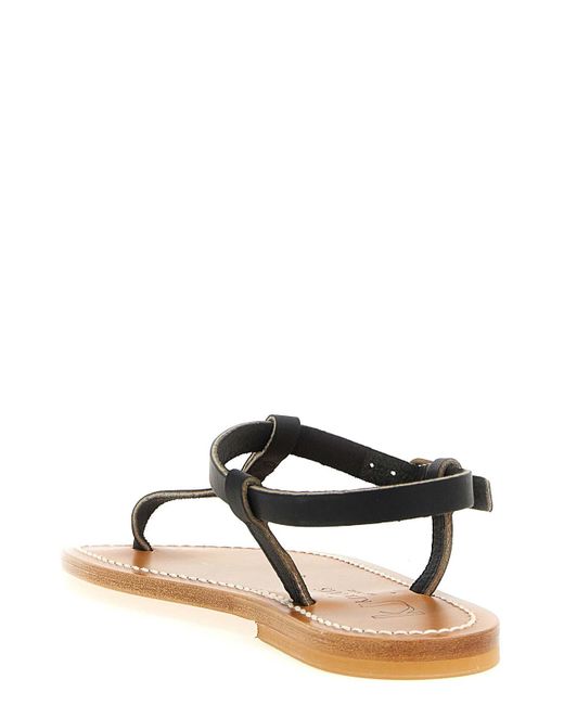 K. Jacques Brown Petrone Sandals