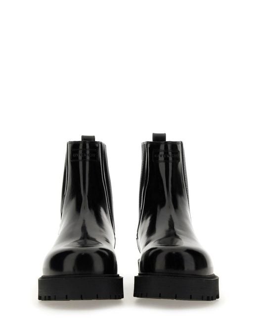 Givenchy Black Leather Boot for men