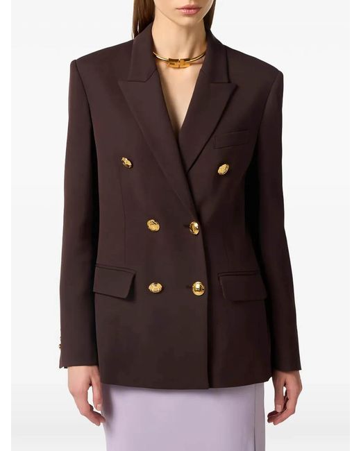 Elisabetta Franchi Brown Jacket