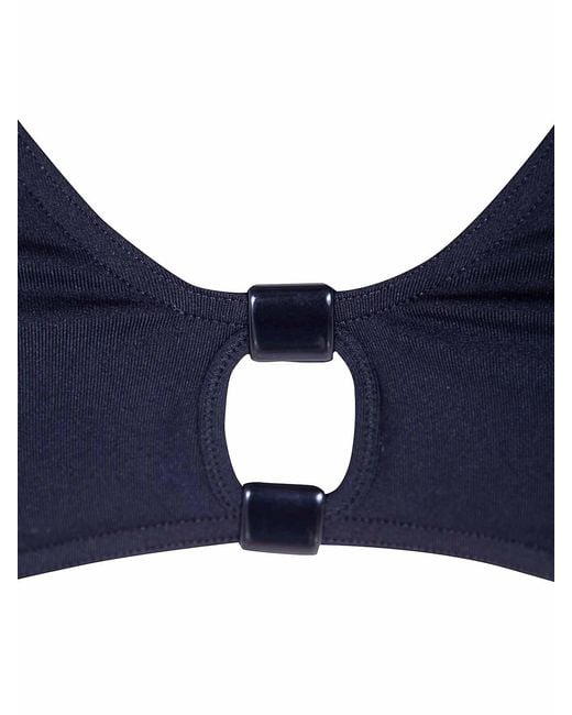 Eres Blue Float Bikini Top