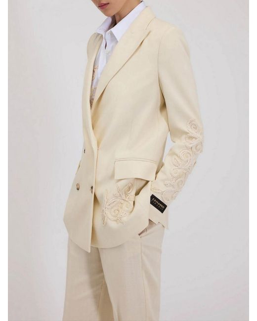 Ermanno Scervino Natural Blazer