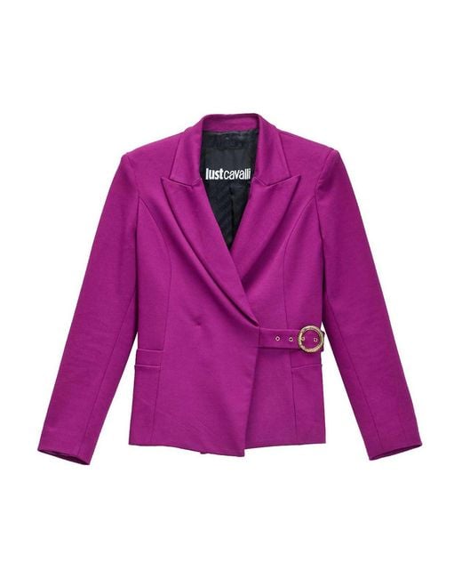 Just Cavalli Purple Milan Jacket