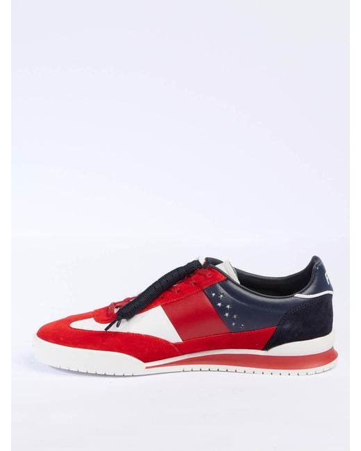 Paul Smith Red Sneakers Dover Usa for men