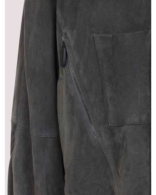 Giorgio Armani Gray Blouson Jacket for men