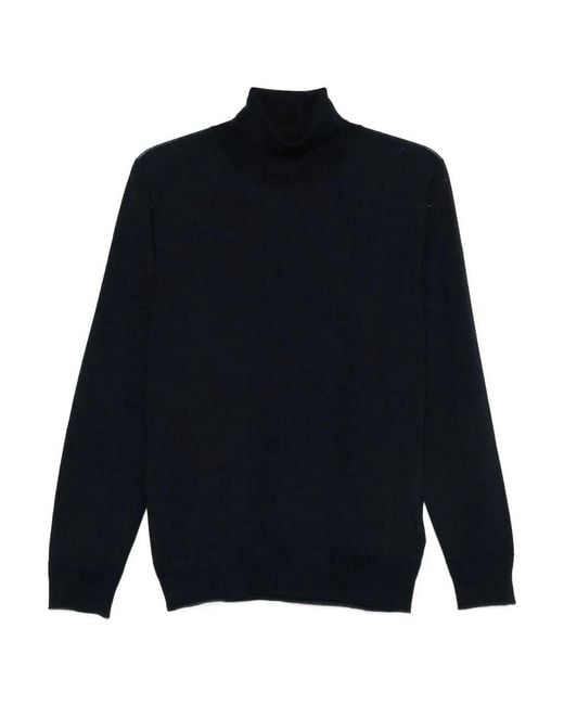 Barena Blue Camio Knit Sweater for men