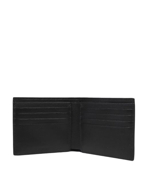 Balenciaga Black Bi-Fold Cash Wallet for men
