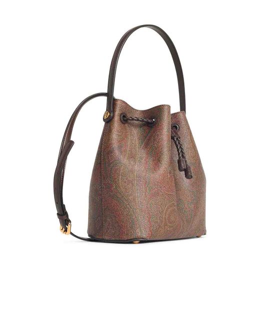 Borsa A Secchiello Arnica di Etro in Brown