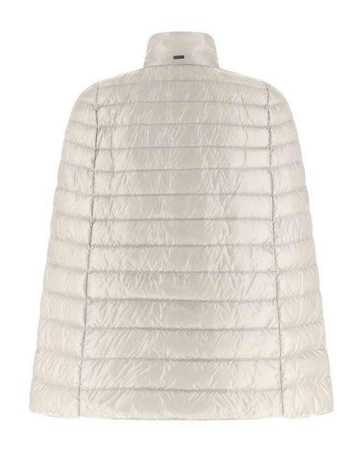 Herno Natural Cape Down Jacket